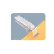 Softclip Reusable Plastic Badge Clip