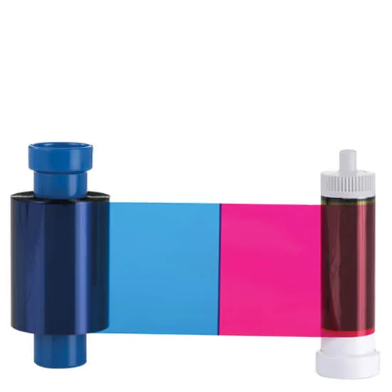"Full Color YMCKO Ribbon, Compatible with the PRO550 printers  "