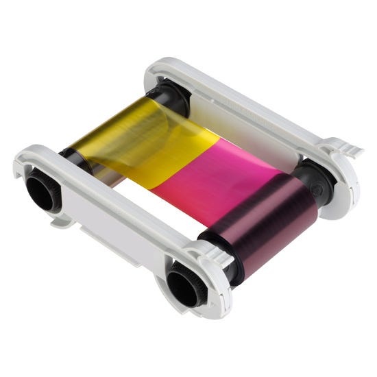 Evolis R5F002MD06 Color Ribbon - YMCKO - 200 prints
