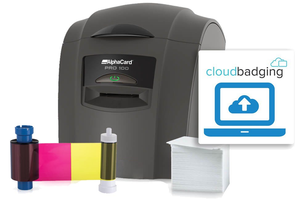 AlphaCard PRO 100 Starter ID Card System - Discontinued