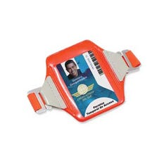 Reflective Arm-Band Badge Holder - 100