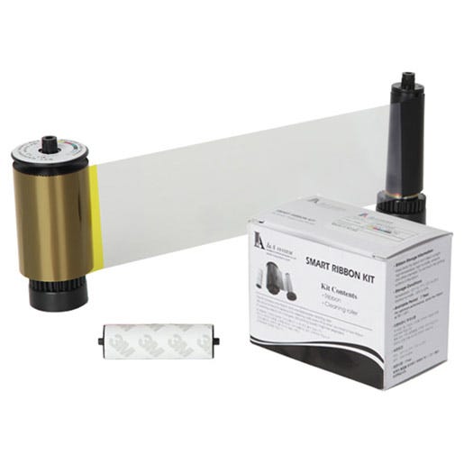 IDP 659000 Ribbon & Cleaning Roller Kit