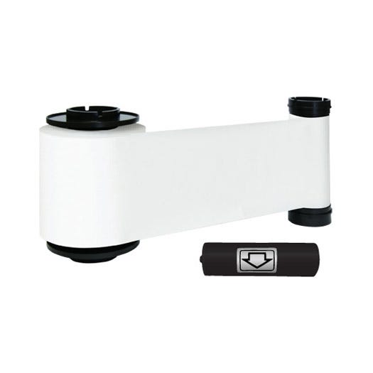 IDP Resin White Monochrome Ribbon Kit - 3000 Prints